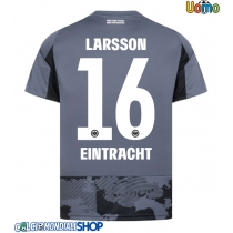 Maglie da calcio Eintracht Frankfurt Hugo Larsson #16 Terza Maglia 2025-26 Manica Corta
